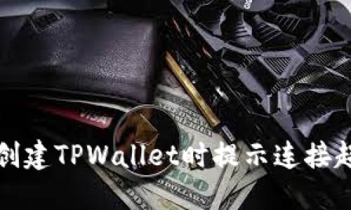 如何解决创建TPWallet时提示连接超时的问题